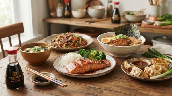 Les meilleures recettes umami avec Kikkoman pour vos plats