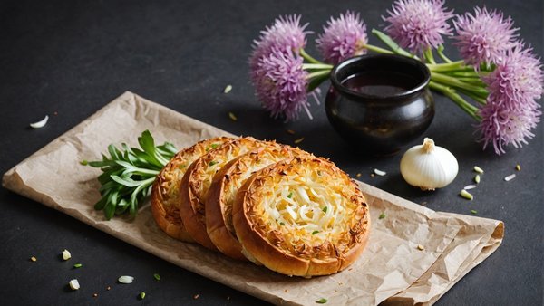 Savourez le pain des fleurs oignon : croustillant et bio !